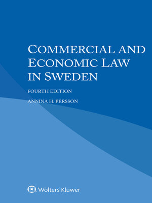 cover image of Commercial and Economic Law in Sweden